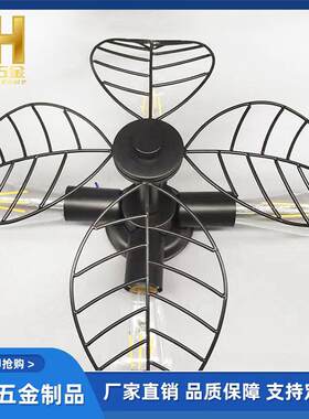 2022年新款美式风扇灯配件卧室吸顶灯餐厅客厅吊扇灯灯罩
