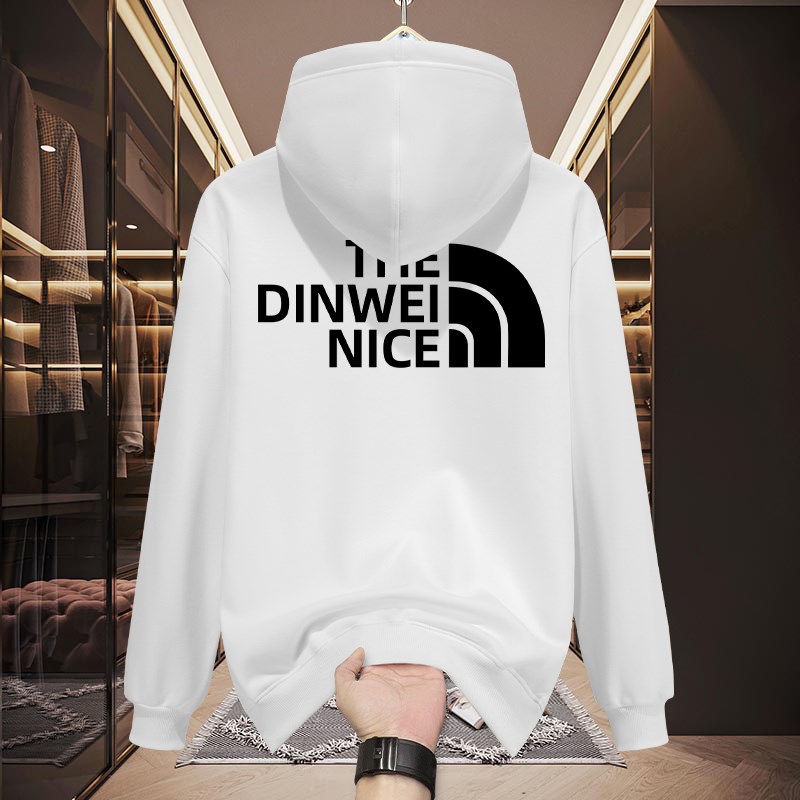 秋冬季2024新款美式重磅连帽卫衣男加绒加厚宽松休闲潮牌情侣外套