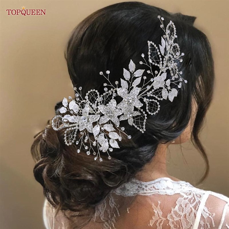 推荐YouLaPan HP282 Wedding Headband Alloy Flower Leaf Hair T