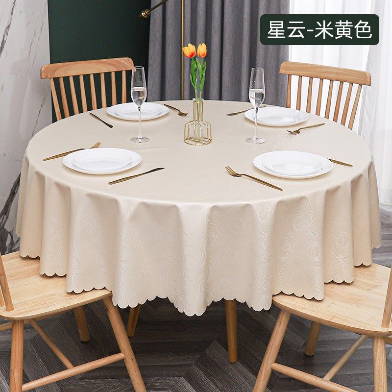 防水a防油防刮免洗餐桌布加厚PVC酒店餐厅宴会饭店台布大圆桌,居家布艺,桌椅脚套/桌脚垫,淘宝优惠券,粉丝福利购,淘宝优惠卷