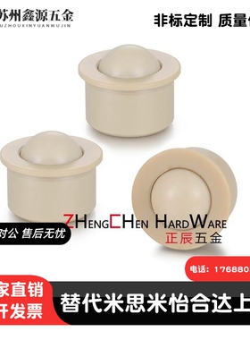 (PEEK) BCHJP7 9 11 15 18 24 30插入 粘接型 压入式万向滚轮