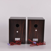 库存清货木质家庭影院环绕音箱 4寸全频喇叭无源书架音响 桌面台式