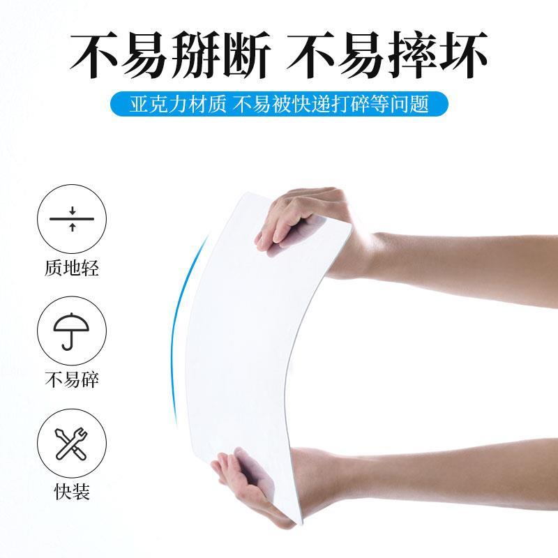 现货家用软镜子镜面贴纸贴墙贴自粘全身穿衣镜亚S克力小块塑料大