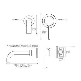 Mixer Water And Mount Cold Wall 极速Hot Faucet Sink Bathroom