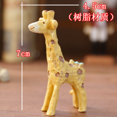 极速Zakka groceries deer resin craft gifts decorative orname