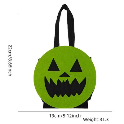 网红2pcs Halloween decoration candy bag stereo tote bag part