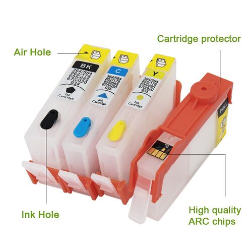 685 Cartridge  HP 685 Refillable Ink Cartridges With Permane