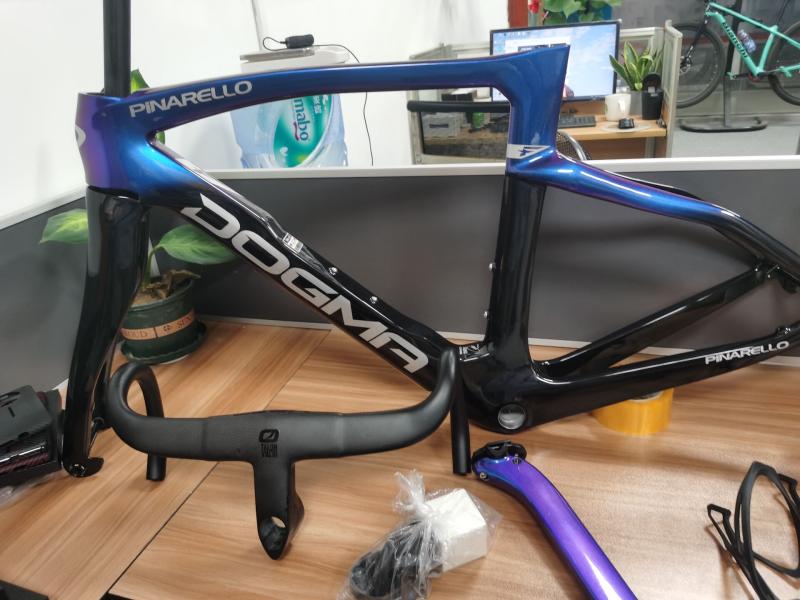 新品F全碳c纤维公路1架自行车赛车F车4皮娜车架架刹桶抽圈刹车碟