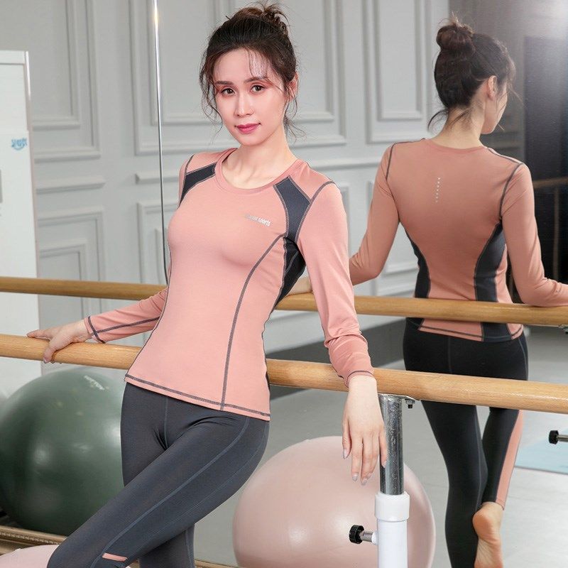 瑜伽服女套装秋冬长袖2025新款高级感普拉提运动瑜伽上衣健身服女,运动/瑜伽/健身/球迷用品,瑜伽套装,淘宝优惠券,粉丝福利购,淘宝优惠卷