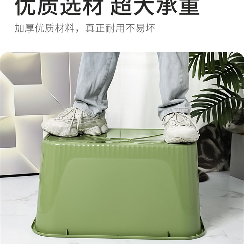 超大号猫砂盆防溅出缅因猫开放式一体巨型猫厕所猫咪猫沙盆子屎盆