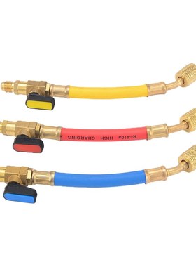 3pcs Practical R134a R410a Manifold Gauge Set A/C Air Condit