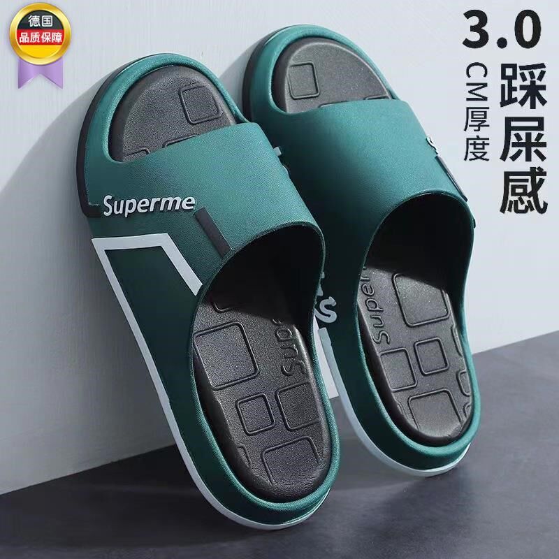 拖鞋男士夏季可外穿浴室洗澡防滑家居家用大码凉拖鞋男款防臭耐磨