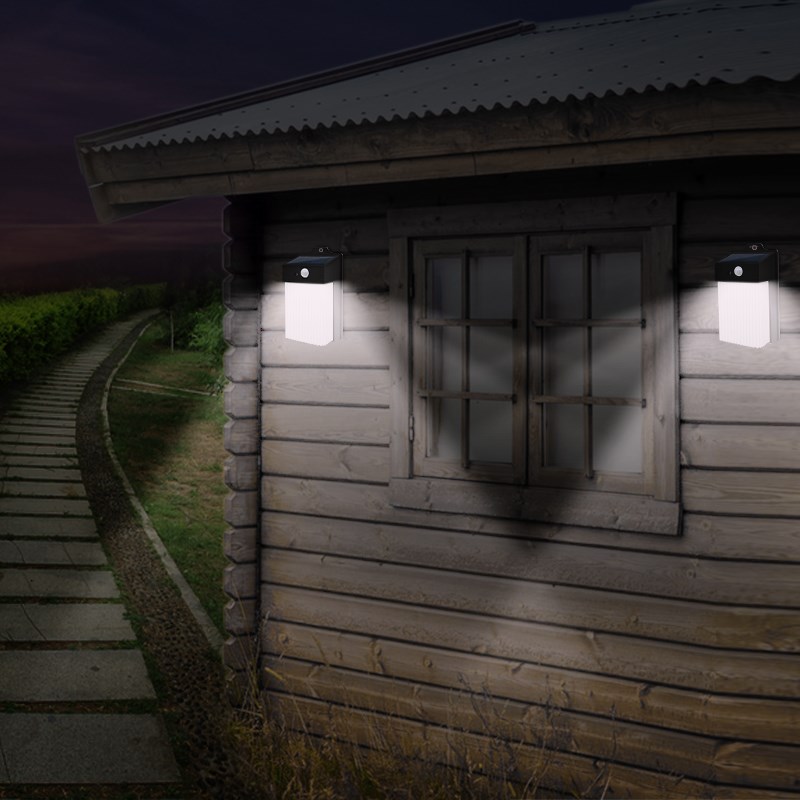 AOSONG Solar Outdoor Induction Wall Lamps Wall Street Light