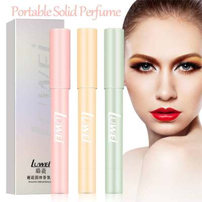 推荐1PC Portable Solid Perfume Stick Fragrances Women Men So