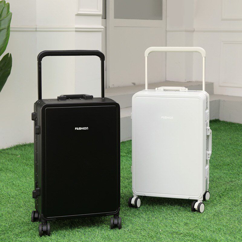宽拉杆行李箱女24寸大容量密码旅行箱男26寸铝框静音轮登机箱20寸