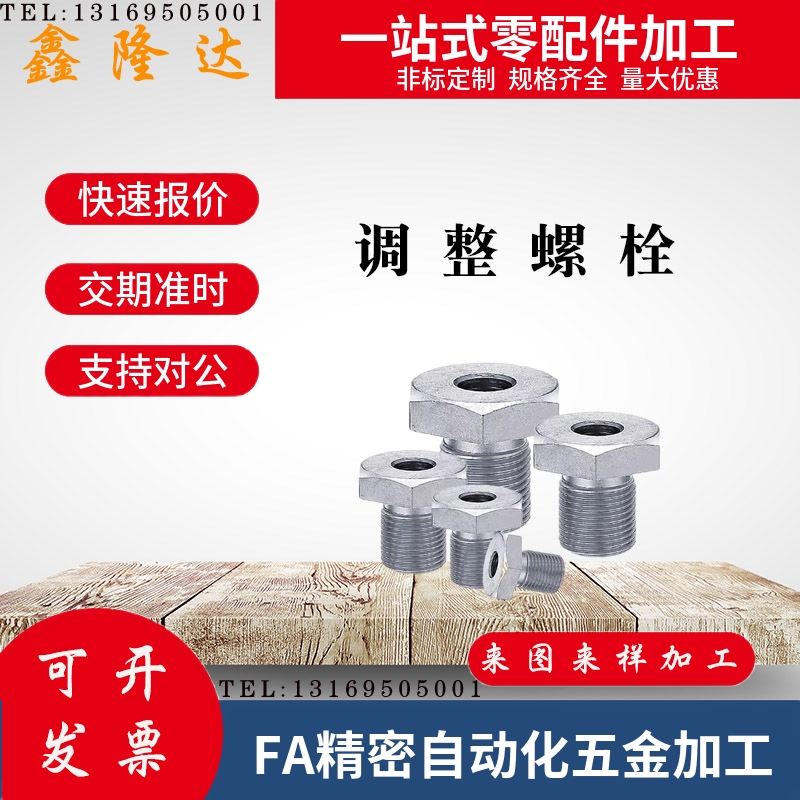 不锈钢细牙调整螺栓LVBS/LVFBS12/16-10/15/20/25/30/40/50/80