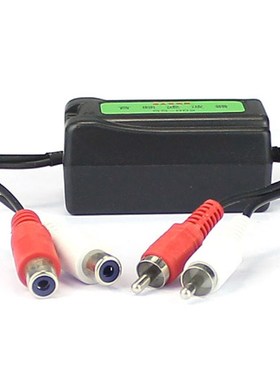 Car Auto Home Stereos Mini Ground Loop Isolator Noise Reduct