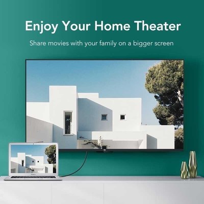 CABLETIME Mini Displayport to HDMI Cable 4K/HD Thunderbolt 2