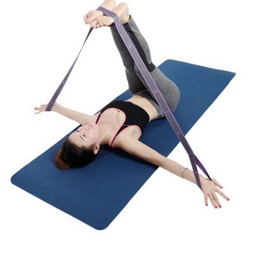 速发Yoga Pull Strap Belt Elastic Exercise gym Resistance Ban