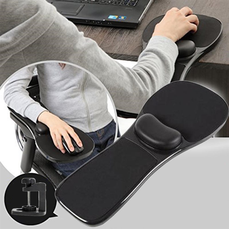 Computer Mouse Pad Elbow Arm Rest Support Chair Desk Armrest