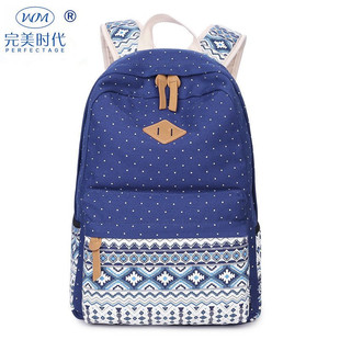 backpacks 推荐 students for female school New bags canvas