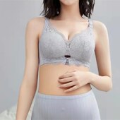 孕妇内衣聚拢防下垂产后喂奶怀孕期专用夏季 秋冬哺乳文胸罩 超薄款