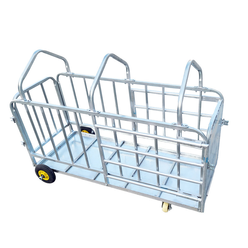 抓运神器上车推车大猪笼卖猪装猪大笼子逮猪转拉r猪称重养殖母猪