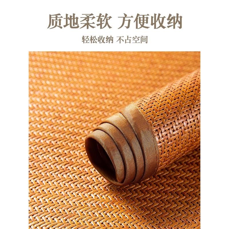 夏季枕席单人一对装夏天冰丝古藤枕片席子枕片凉席枕头套枕头垫子