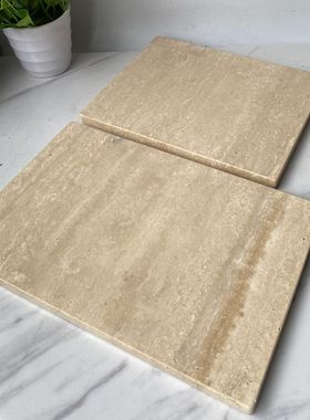 黄洞石拍照道具摆件工艺品底座垫板 装饰T品摆台方块底座