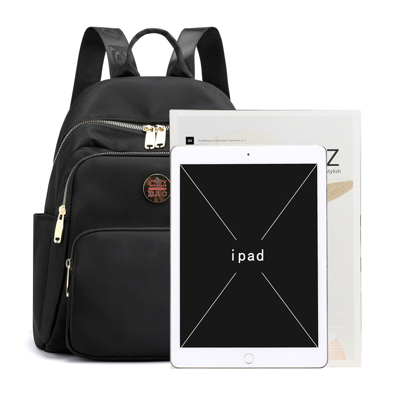 双肩包女大容量帆布2021新款潮书包大学生时尚牛津布韩版百搭背包,箱包皮具/热销女包/男包,双肩背包,淘宝优惠券,粉丝福利购,淘宝优惠卷