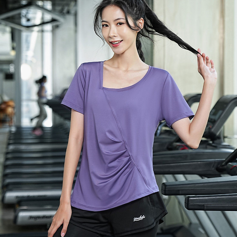 加大码瑜伽套装女宽松专业胖mm跑步运动健身服显瘦遮肉2Z00斤夏季