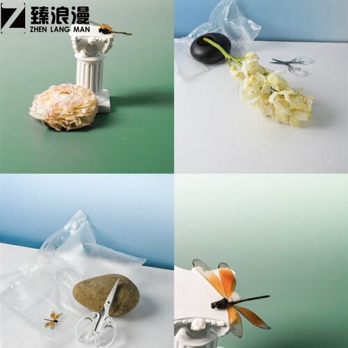 适用于高级渐变背景纸拍照道具摄影手办商业静物摆U拍网红商业美