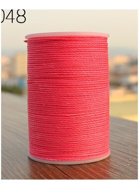 GALACES. YL045 0.45mm 148m Long Round Twist Waxed Thread Wax