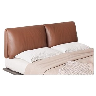 现代床头软包靠垫猫爪皮靠包卧室塌塌米木床头板大象耳朵软包靠背