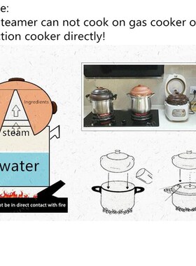 Purple Clay Casserole Yunnan Zisha Steamer Ceramic Stovetop