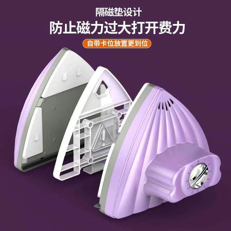 2024新款擦玻璃神器高层窗外家用双面三层擦窗户家政清洁工具