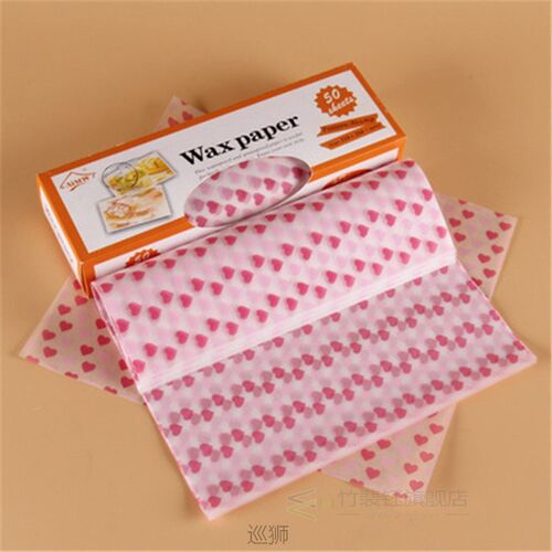 25Pcs Sandwich Wrapping Paper Bread Burger Fries Package Wax