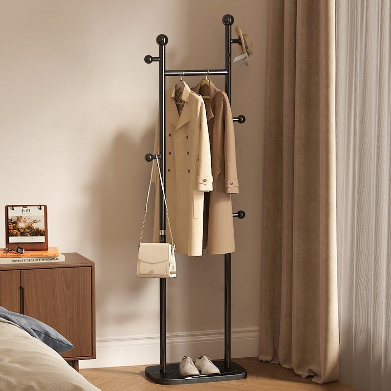 挂衣架落地卧室晾衣架室内家用不占地衣帽架小型挂包置物架简易杆,收纳整理,置地/升降晾晒衣架,淘宝优惠券,粉丝福利购,淘宝优惠卷
