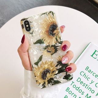 LOVECOM Retro Sunflower Phone Case FoIr iPhone 12 11 Pro Max