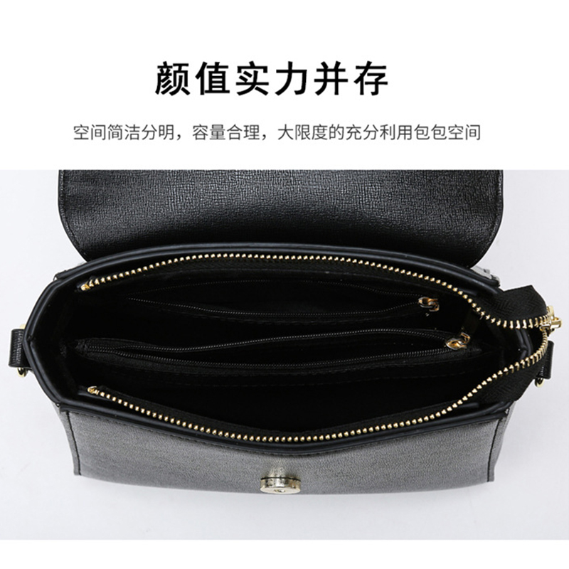 洋派女包2023新款潮流气质小方包时尚百搭亮片包包手提单肩斜挎包