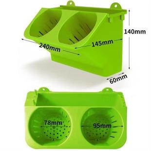 墙体垂直立体绿化种植容器模块组合盒自 速发室内植物墙花盆壁挂式