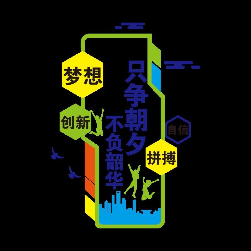 办公室墙面装饰画励志标语贴纸公司企业文化高三教室激励文字,家居饰品,文化墙贴,淘宝优惠券,粉丝福利购,淘宝优惠卷