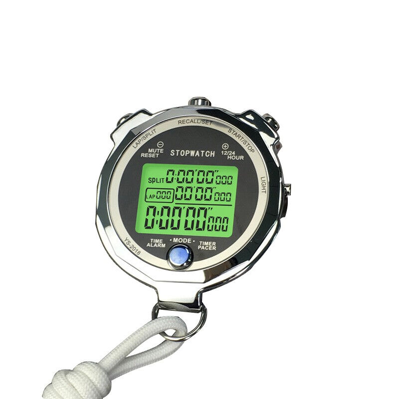 ostraavar秒表计时器金属训练田径运动裁判夜光0.001秒跑步训练可