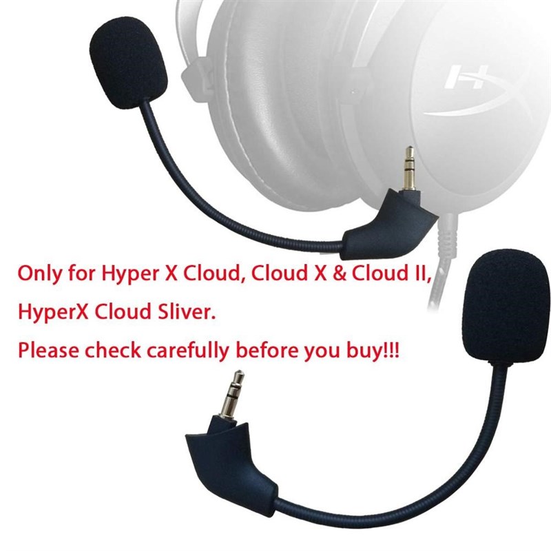 Replacet  Mic 3.5mm Microphone for Kingston HyperX Cloud 2 I