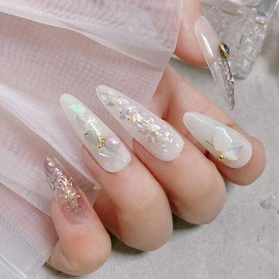 极速1Box Manicure Decoration Stylish Compact Nail Decoration