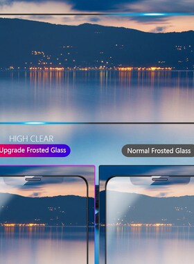 FUll cover matte glass For iphone 12 11 pro max screen prot