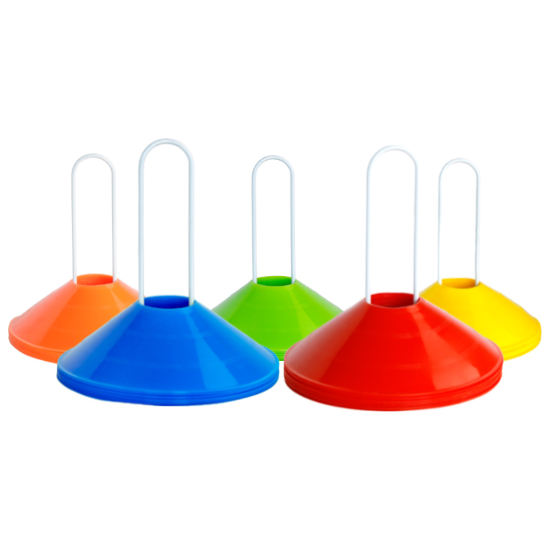 10Pcs Agility Disc Cone Set Football Training RSaucer Cones