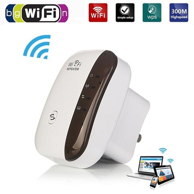 Wireless WiFi Repeater Wifi Extender 300Mbps Wi-Fi Amplifier