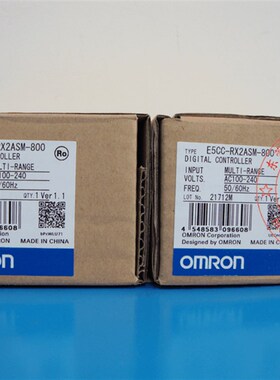 原装正品 欧姆龙 温控R E5CC-X器2ASM-800替代E5CZ-R2MT