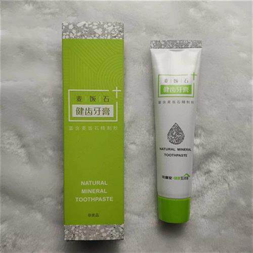 新品可喜安牙膏麦饭石牙膏1支装清新口气可喜安牙膏麦饭石牙膏清